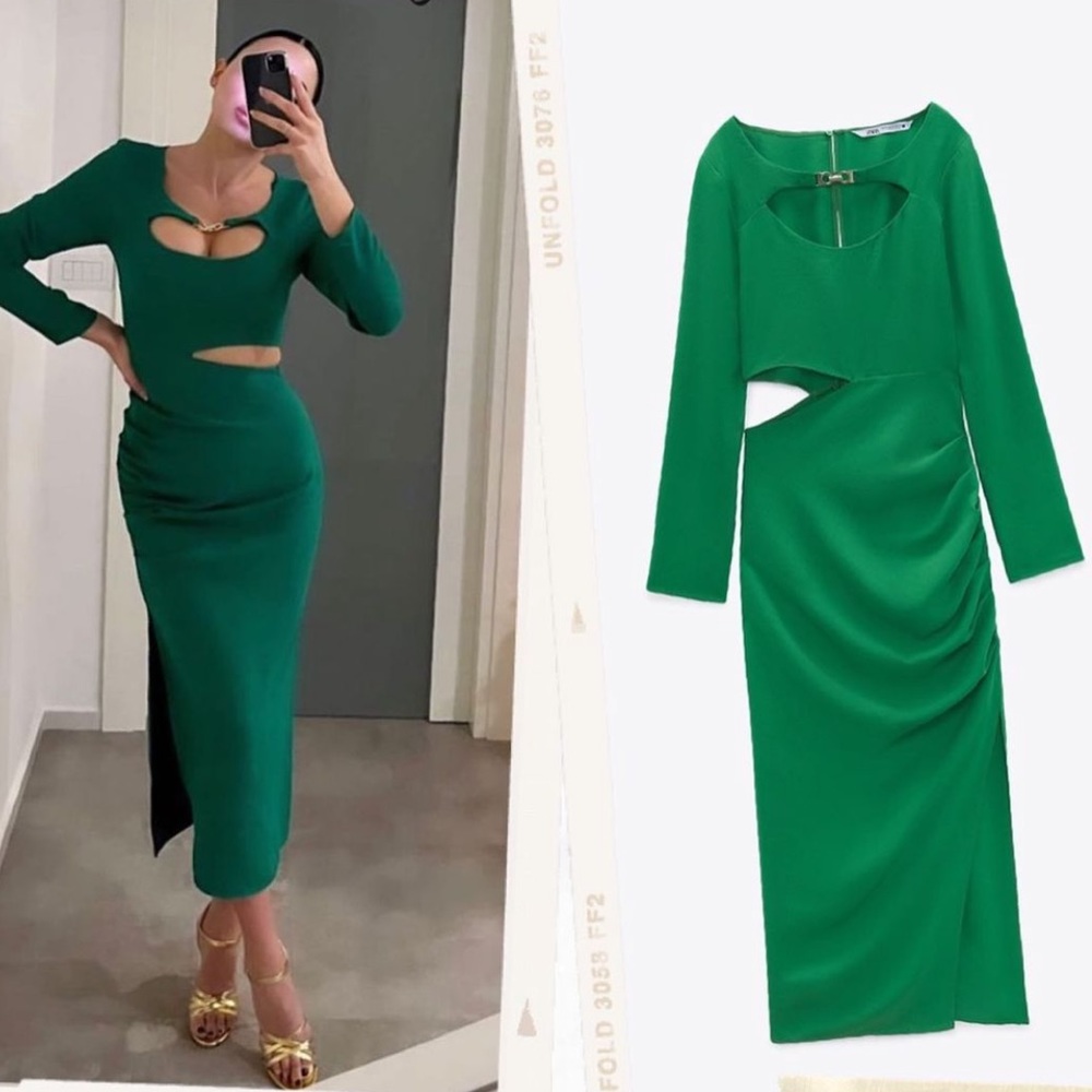 ZARA CUT OUT DRESS - Picture 3 of 6